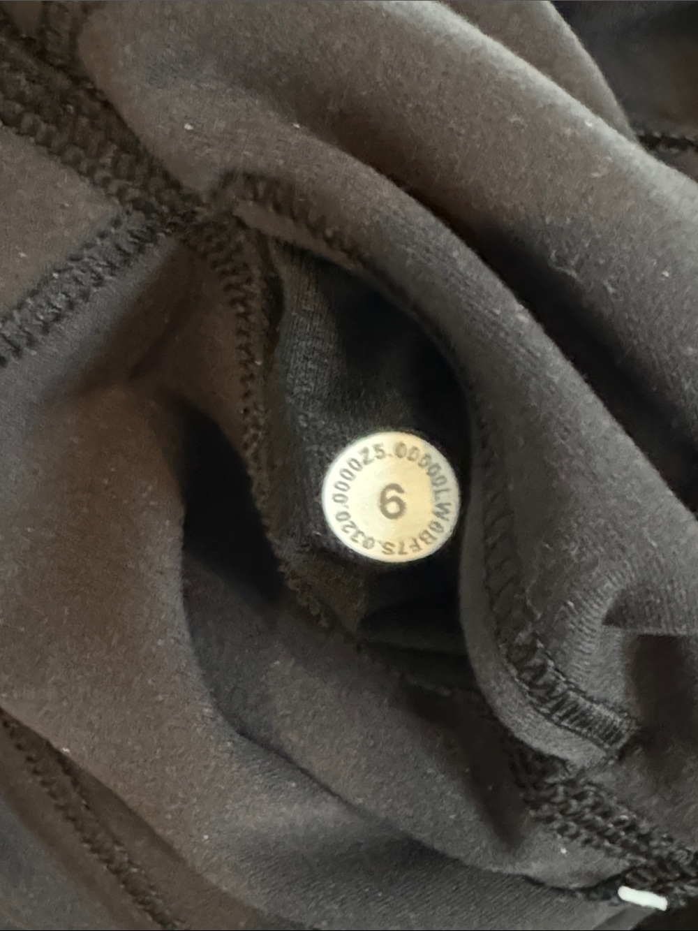 Lululemon Wunder Train HR Crop 21”inseam Black 6 - Picture 8 of 8